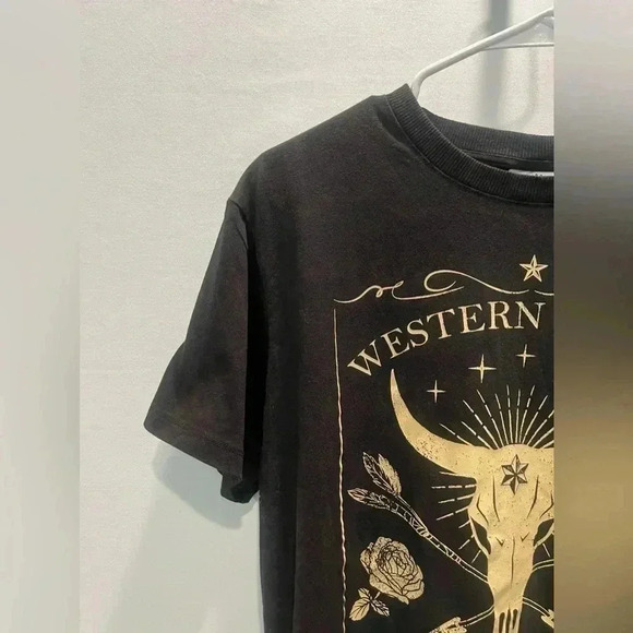 Self Esteem Black Graphic Short Sleeve T-Shirt - Size M​ - Picture 3 of 7